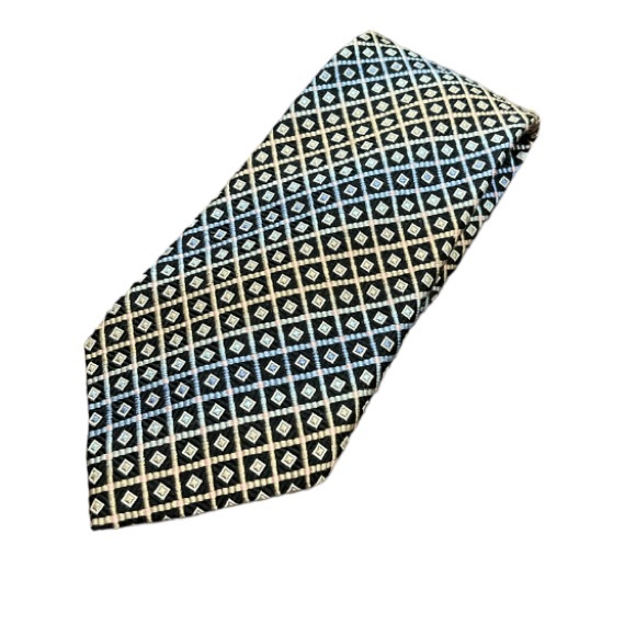 Gia Franco Valentino 100% silk multicolored printed tie - Picture 1 of 9